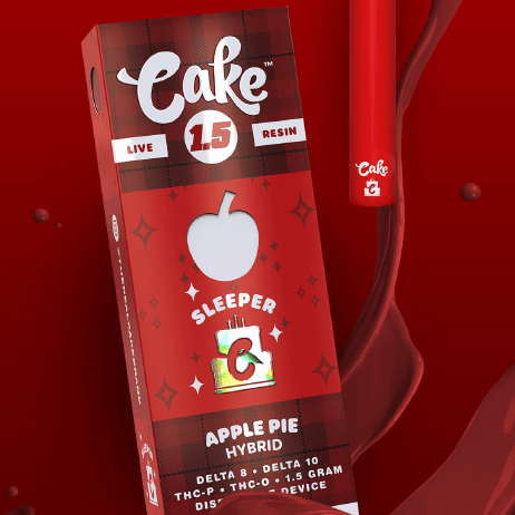 Wholesale Cake – Sleeper Live Resin Series 1.5g Delta 8 + Delta 10 + Thc-p + Thc-o Disposable Vape (Pack Of 05)