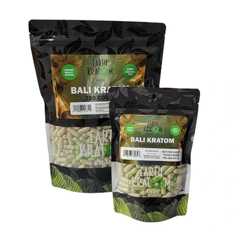 Earth Kratom Bali Kratom 750ct