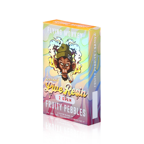 Wholesale Flying Monkey Knockout Blend Live Resin Disposable 2g (Pack Of 8)