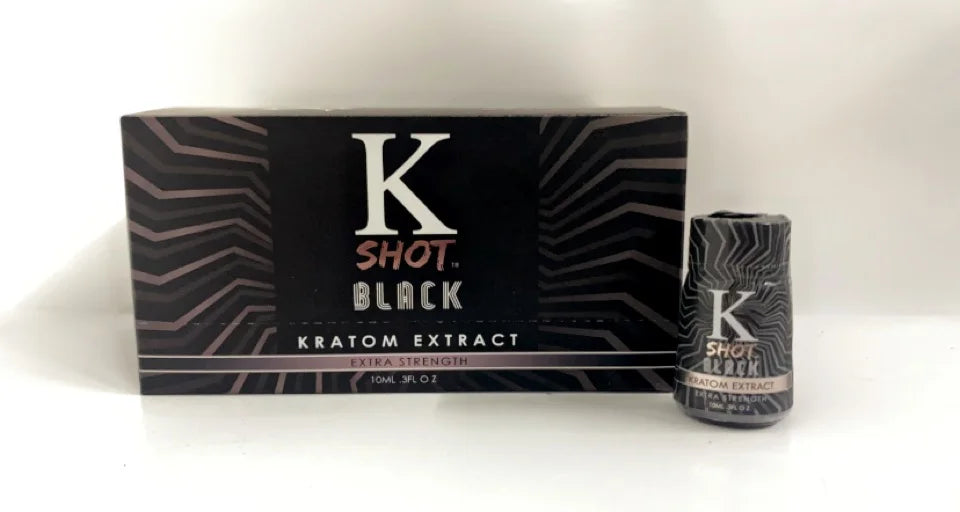 K Shot Black Kratom Extract Pack of 12