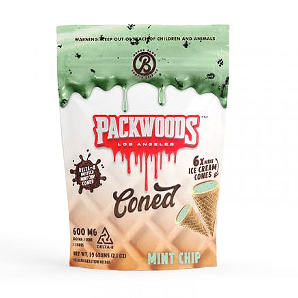 Packwoods X Coned Delta-8 Edible Cones - Pack Of 06