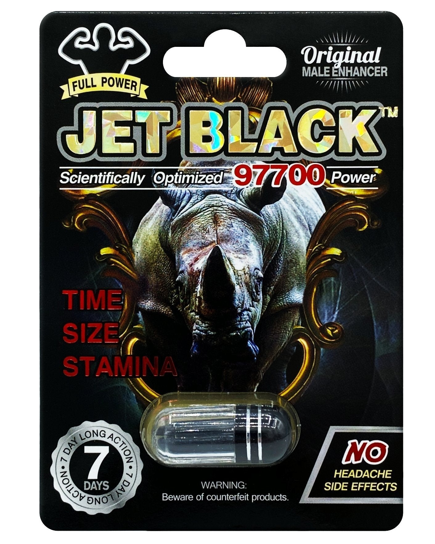 Rhino Jet Black 97700 Power