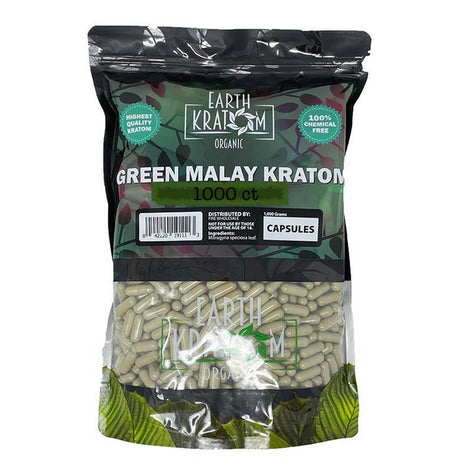 Earth Kratom Bali Kratom 1000ct