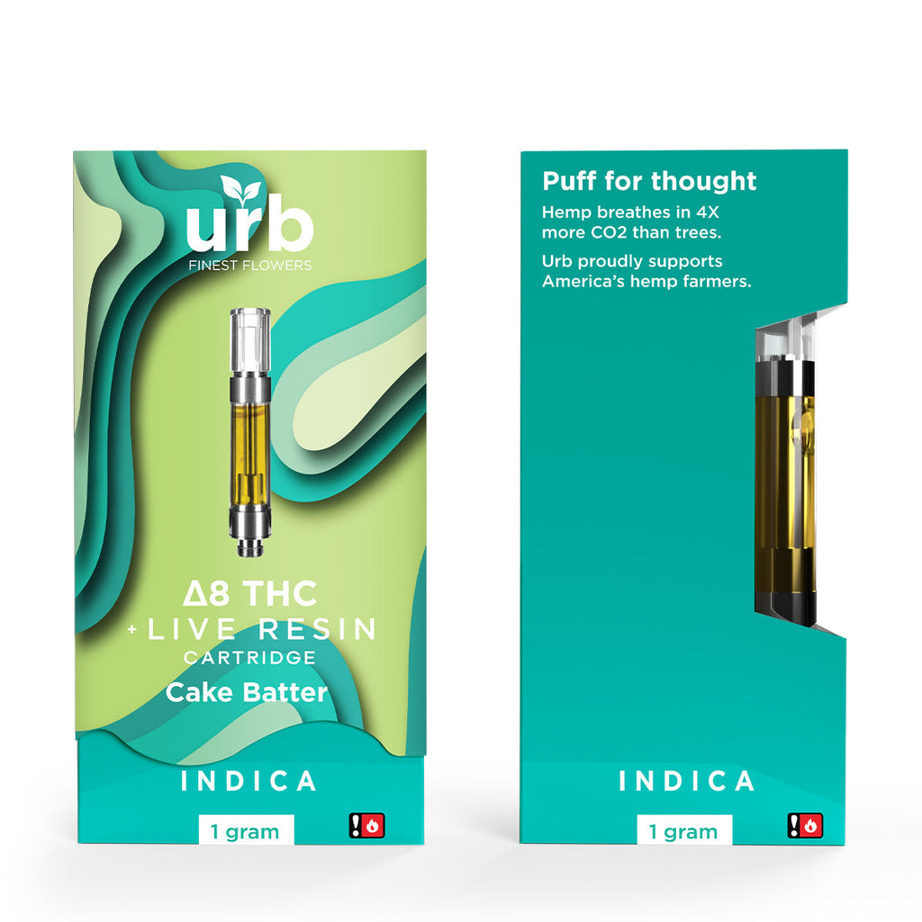Wholesale Urb Delta 8 Thc Live Resin 1 Ml Cartridge | Pack Of 06