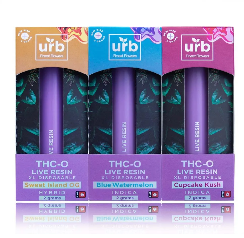Urb Hhc O Live Resin Disposable Wholesale 2g | Pack Of 06