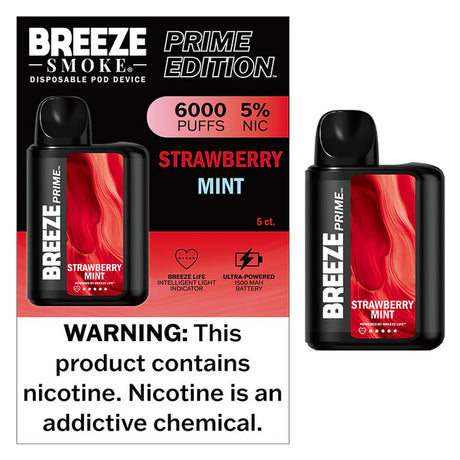 Wholesale Breeze Prime Edition 6000 | Pack Of 5