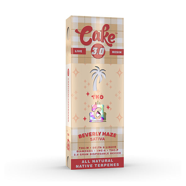 Wholesale Cake Tko Disposable Vape - 3g - Pack Of 5