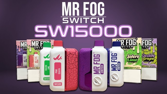 Wholesale Mr Fog Switch 15000 Puffs Disposable | Pack Of 10