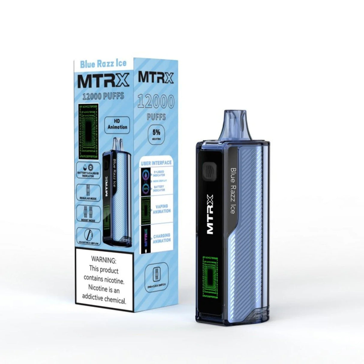 Wholesale MTRX 12000 Puffs Disposable Vape | Pack Of 5