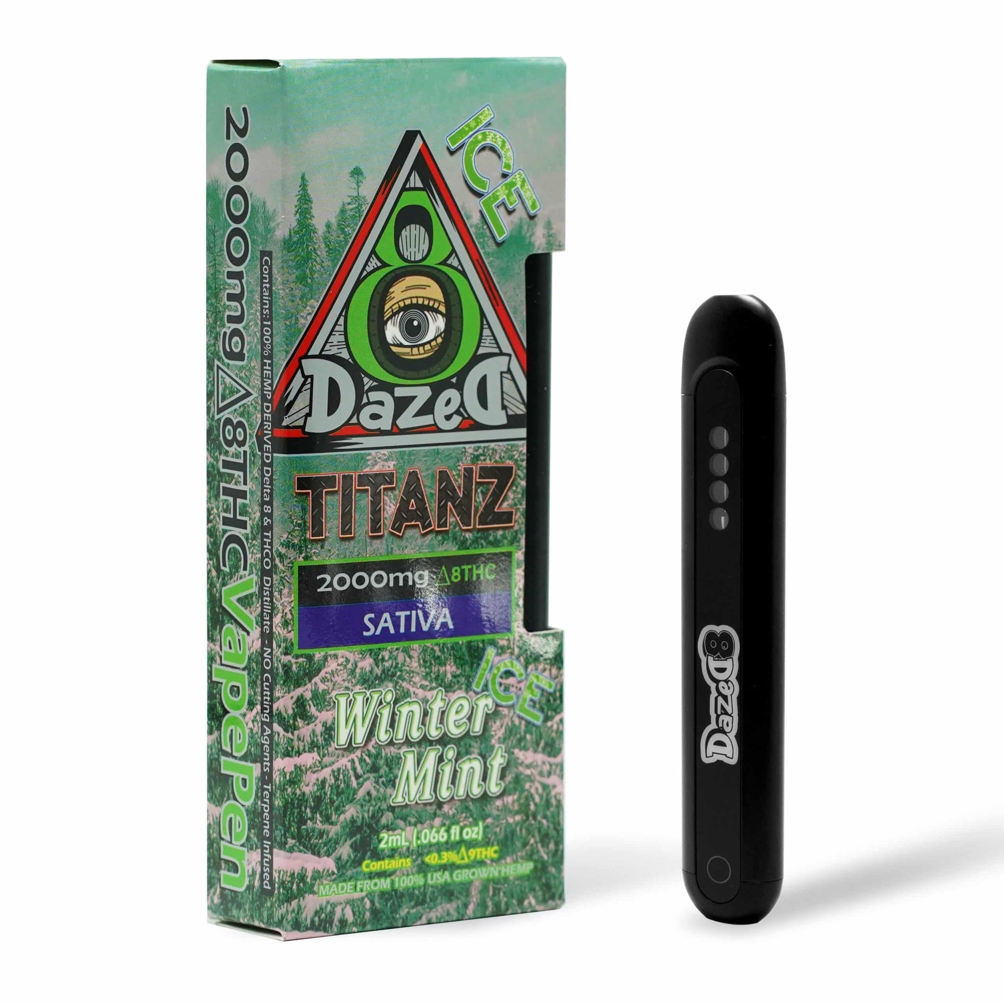 Wholesale Dazed D8 Titanz Disposable (2g)