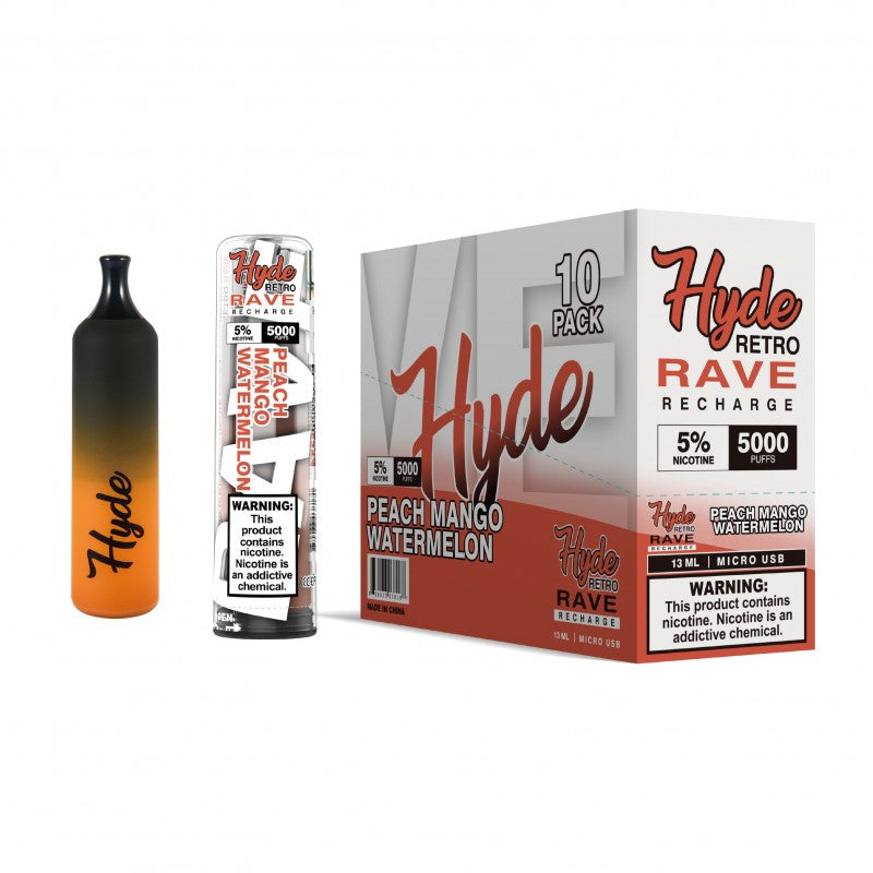 Wholesale Hyde Retro Rave Disposable Vape 5000 Puffs
